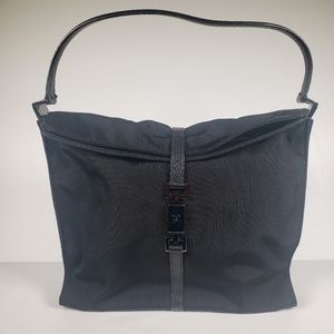 Gucci Shoulder Bag JACKIE Black Nylon Canv…